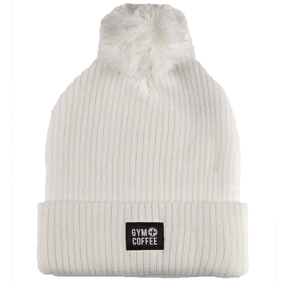 Gym+Coffee Bobble Beanie - Cloud